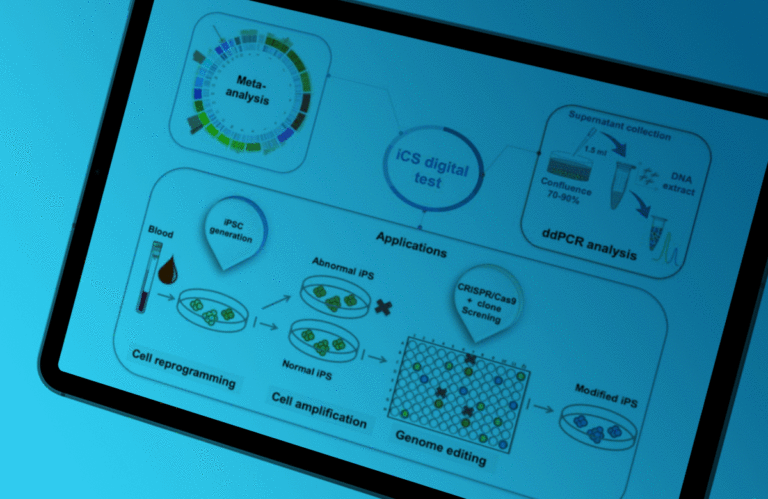 The iCS-digital test now published in Stem Cell Reports