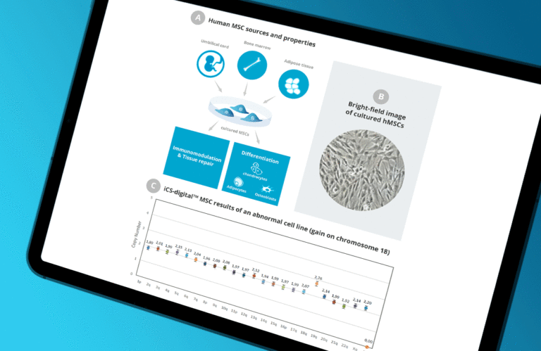 Mesenchymal stromal/stem cell (MSC) genomic integrity